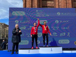 Stella Beazzutti ha guanyat medalla absoluta i F45. Foto FCA