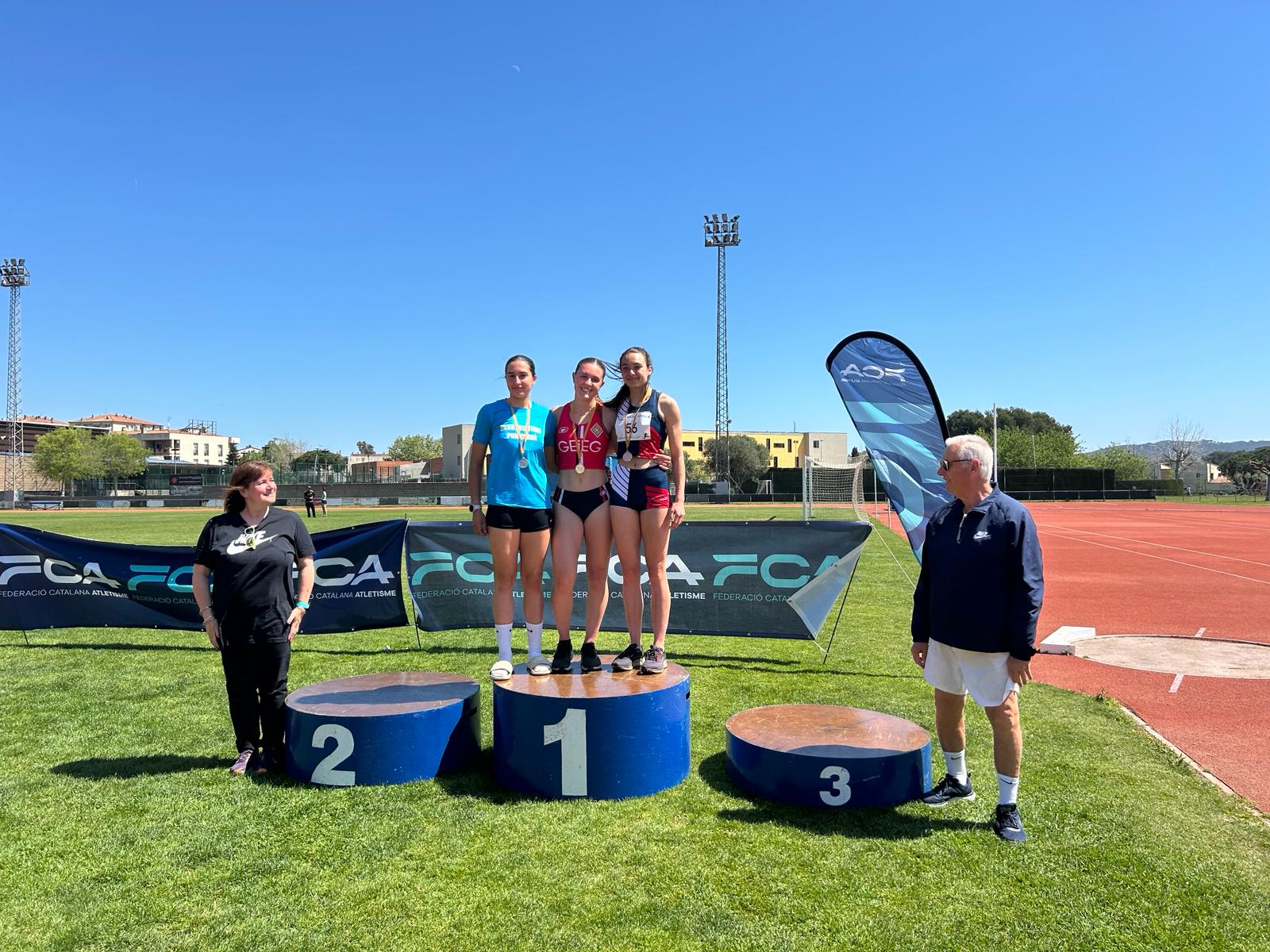 Un dels podis del Campionat gironí. Foto FCA