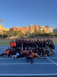 L'Hospitalet Atletisme femení a València. Foto club