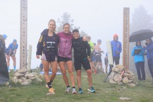 El podi al complet del Campionat català de trail vertical. Foto Albert Codina