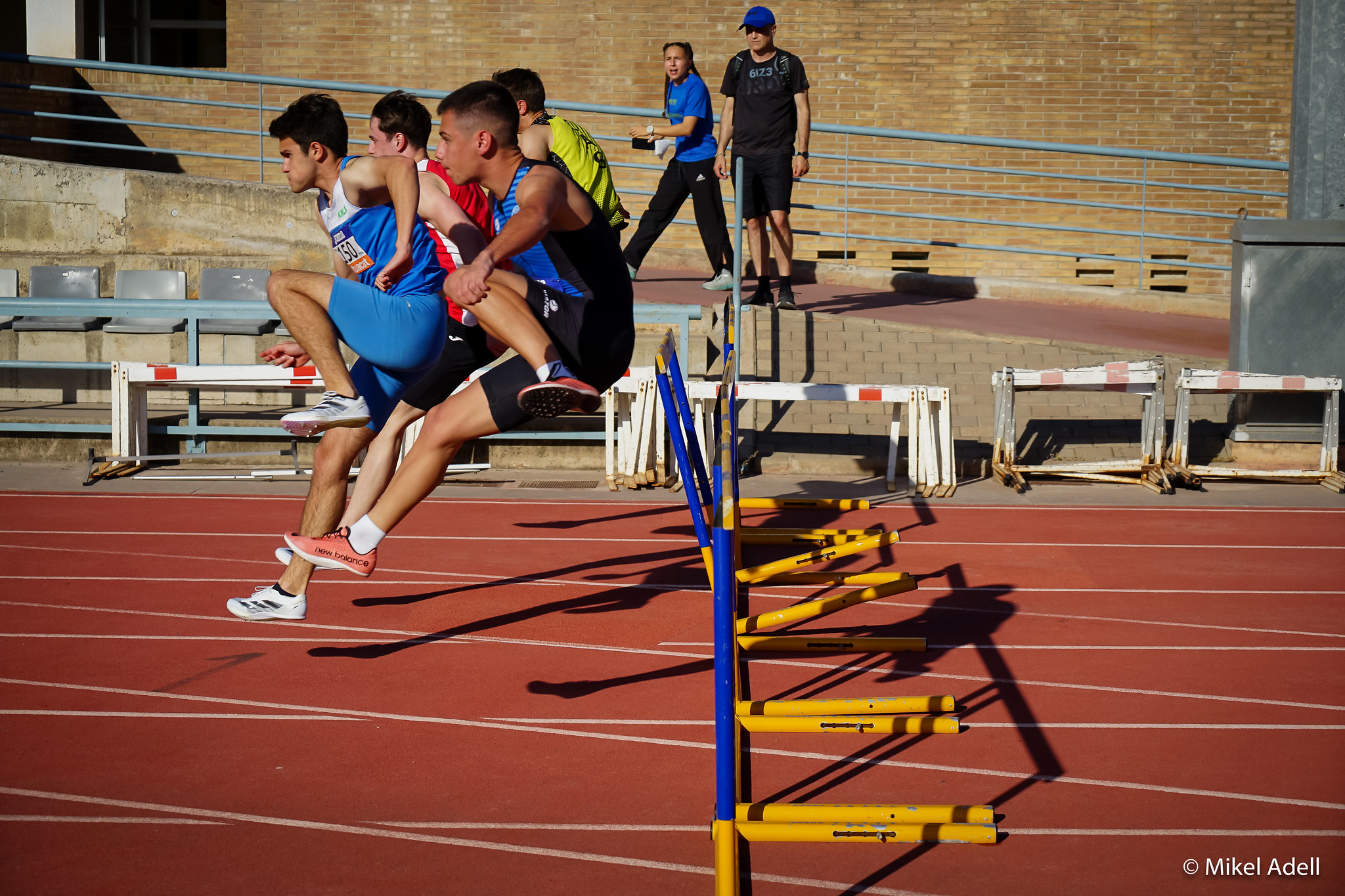 Un dels moments de la 1a jornada del circuit de velocitat i tanques. Foto Miquel Adell